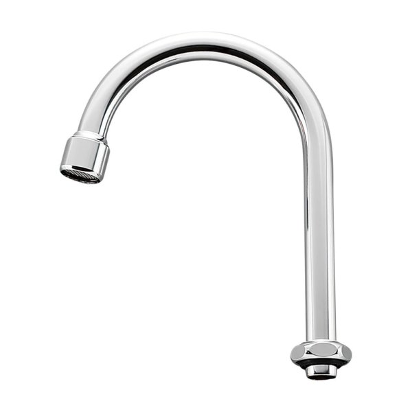 画像1: A26JH-60X-16【SANEI株式会社】泡沫横形ツル首パイプ (1)