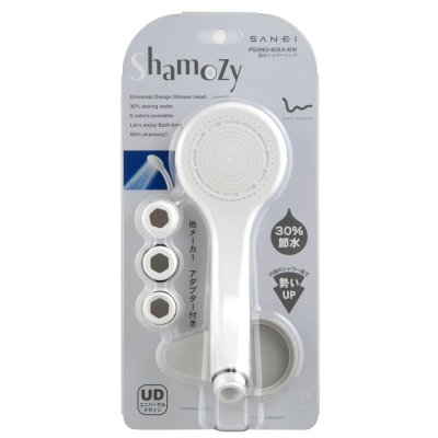 画像2: PS3963-80XA-MW 節水シャワーヘッド(シャモジー) 【SANEI株式会社】 (2)