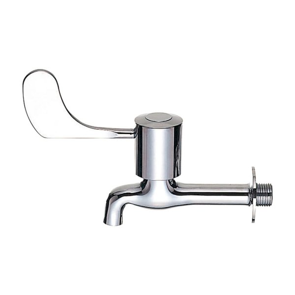 画像1: JY231-13 【SANEI株式会社】  レバー胴長横水栓（吊コマ仕様） (1)