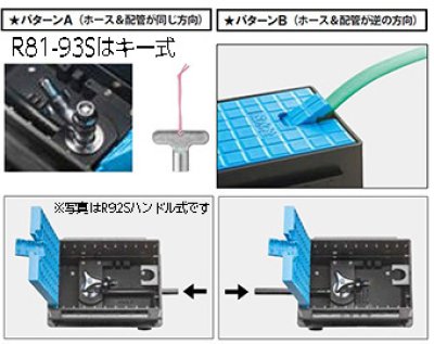 画像2: R81-93S-B/D   散水栓ボックスセット 【SANEI株式会社】 (2)