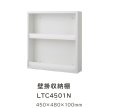 画像1: LTC4501N　壁掛収納棚　450×480×100mm【ジャニス工業】 (1)