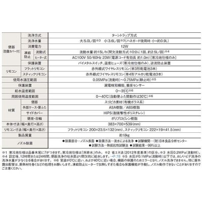 画像3: CH1602WS タイプ2 本体+配管CH160F付 ホワイト S160シリーズ 全自動おそうじトイレ 便座 トイレ Panasonic (3)