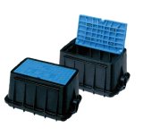 ユニック用　箱入り　8mm x 64メーター。新品未使用 MB-20SA メーターボックス （耐寒蓋用＋土留板付き）【前澤化成工業