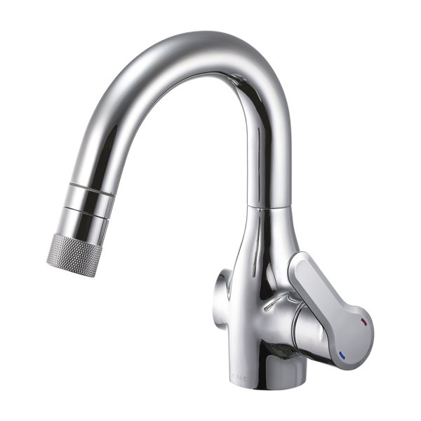 画像1: EK370E【SANEI株式会社】  シングルスプレー混合栓（センサー式） (1)