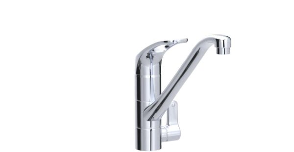 画像1: KM323SC【KVK】 浄水器付シングルレバー式混合栓  キッチン用水栓 (1)