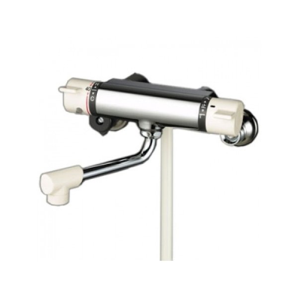 画像1: KF800R2【KVK】サーモスタット式シャワー （ヘッドとホース付き）   　240mmパイプ付【節湯B】 (1)