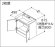 画像3: LDPB060BAGEN2A+LMPB060B1GDG1G【TOTO】 洗面化粧台Ｖシリーズ 両開き・1面鏡タイプ(扉裏収納無)　扉ホワイト　 (3)