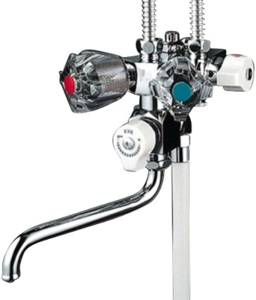 画像1: KF50NC　ソーラー2ハンドルシャワー (専用形)【KVK】 (1)