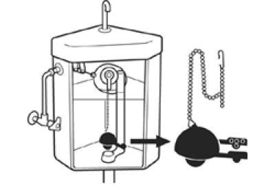 画像3: PH84-92X【SANEI株式会社】ロータンクゴムフロート (3)