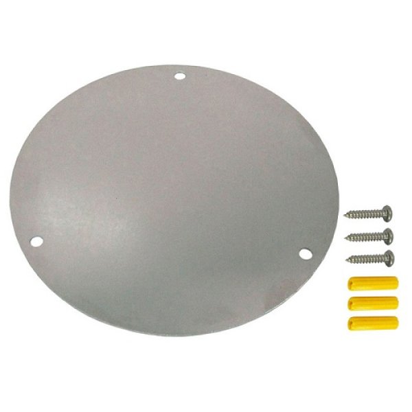 画像1: M246M  100  ステンレス丸型化粧カバー【 ミヤコ株式会社】 (1)