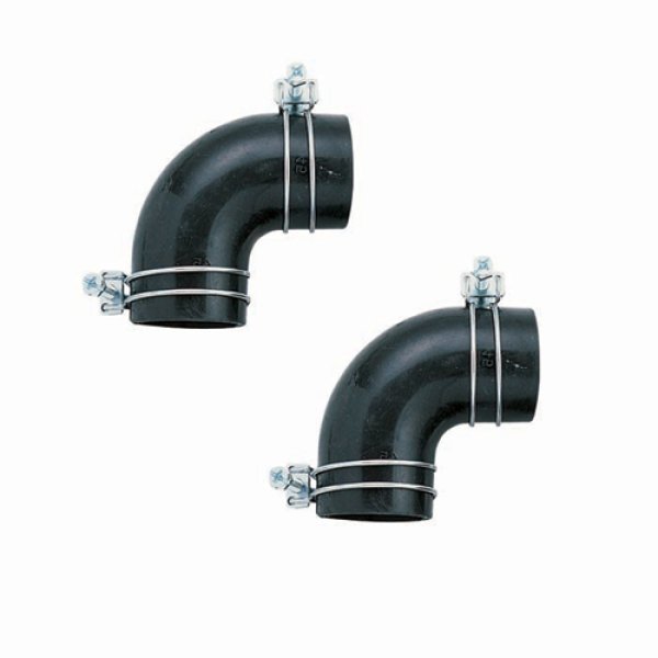 画像1: M246LL90X90 ゴムエルボL型　(45-45X90X90)  【ミヤコ株式会社】 (1)