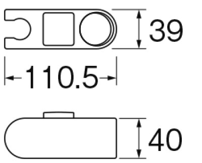 画像2: W5854-1  スライドシャワーハンガー 【SANEI株式会社】 (2)