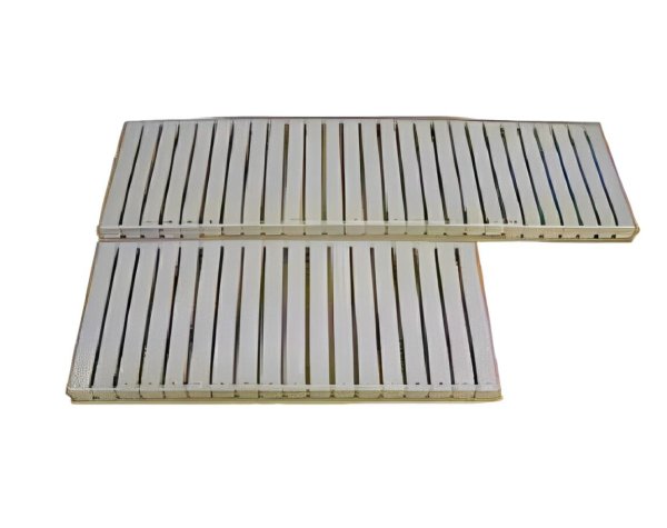 画像1: PANASONIC 床ハーフタイプ　1216Aタイプ用　UB グレーチング　ホワイトグレー　GRYGD19204 (1)