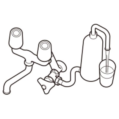 画像3: U3-12X-50【SANEI株式会社】偏心分岐バルブ  (3)