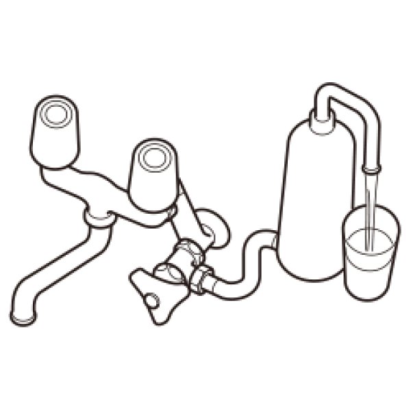 画像3: U3-12X-50【SANEI株式会社】偏心分岐バルブ  (3)