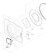 画像1: ANH190D4440　フタフック　A11番　NH-D603用【PANASONIC】 (1)