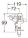 画像2: C517F-13   PCパートサークルスプリンクラー 【SANEI株式会社】 (2)
