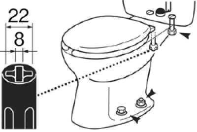 画像3: PR389S   洋便器取付レンチセット 【SANEI株式会社】 (3)
