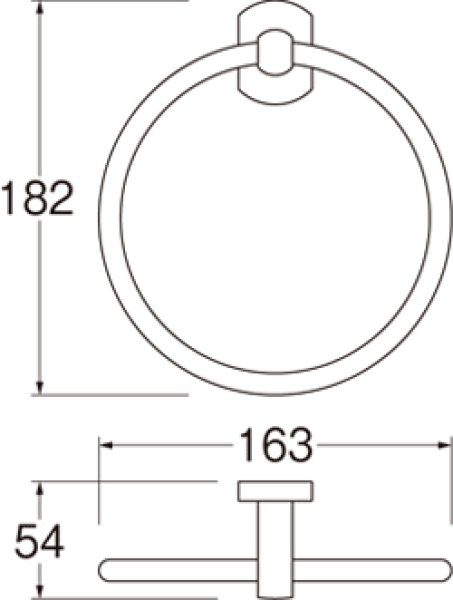 画像2: W5700【SANEI株式会社】タオルリング (2)