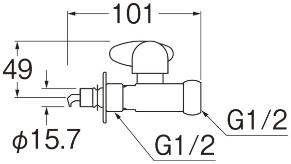 画像3: PV275TV-13【SANEI株式会社】食器洗い機用バルブ (3)