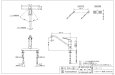 画像2: 116-111　 シングルレバー混合栓（分水孔つき）　(ピッチ203mm) キッチン用水栓　【株式会社カクダイ】 (2)
