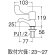 画像2: JY531-13   レバー立水栓（吊コマ仕様）【SANEI株式会社】 (2)