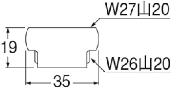 画像3: PT35-26S【SANEI株式会社】  パイプアダプター (3)