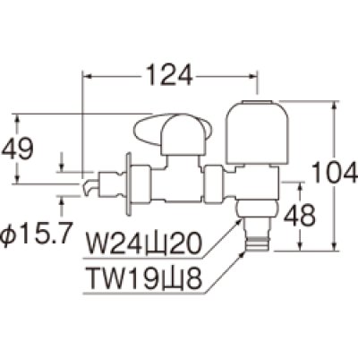 画像5: PB585-13  上部分岐 【SANEI株式会社】 (5)