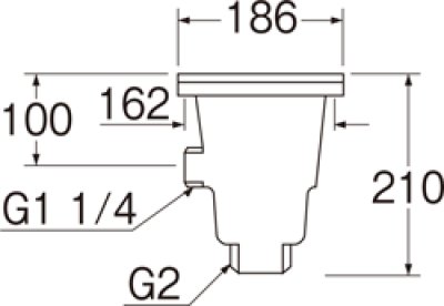 画像2: H6521  流し排水栓 キッチン用 【SANEI株式会社】 (2)