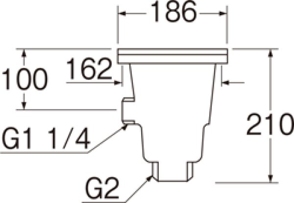 画像2: H6521【SANEI株式会社】流し排水栓 キッチン用 (2)