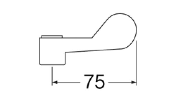 画像4: PR23F【SANEI株式会社】ワンタッチレバー (4)