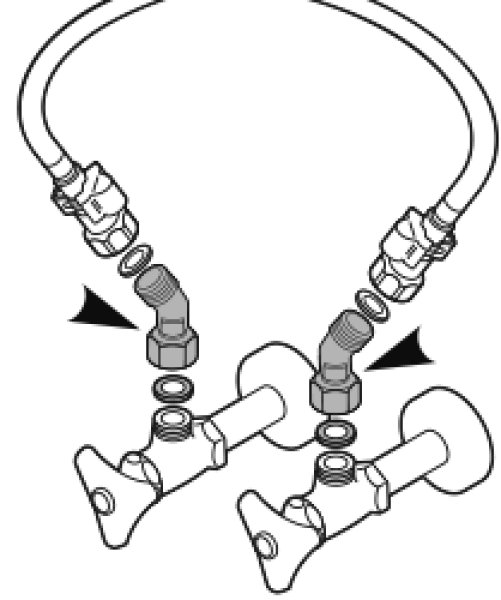 画像3: PT843-2S-13 【SANEI株式会社】 片ナット付45°エルボ  (3)