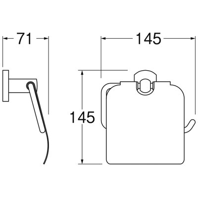 画像2: W3700  ペーパーホルダー【SANEI株式会社】 (2)