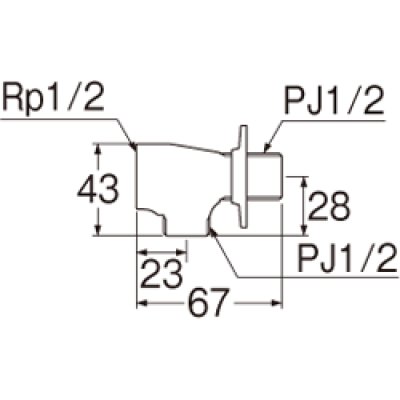 画像2: JB16A-13   分岐ソケット  【SANEI株式会社】 (2)