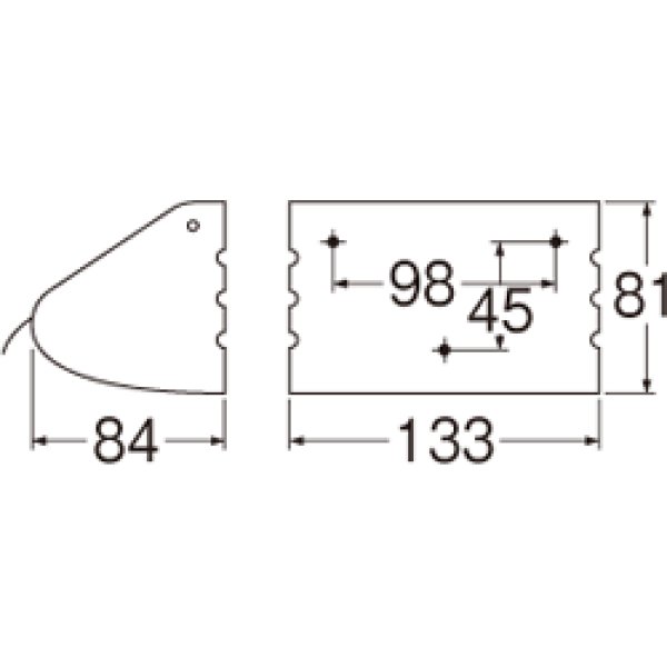 画像2: W33【SANEI株式会社】ステンレスペーパーホルダー厚板製 (2)