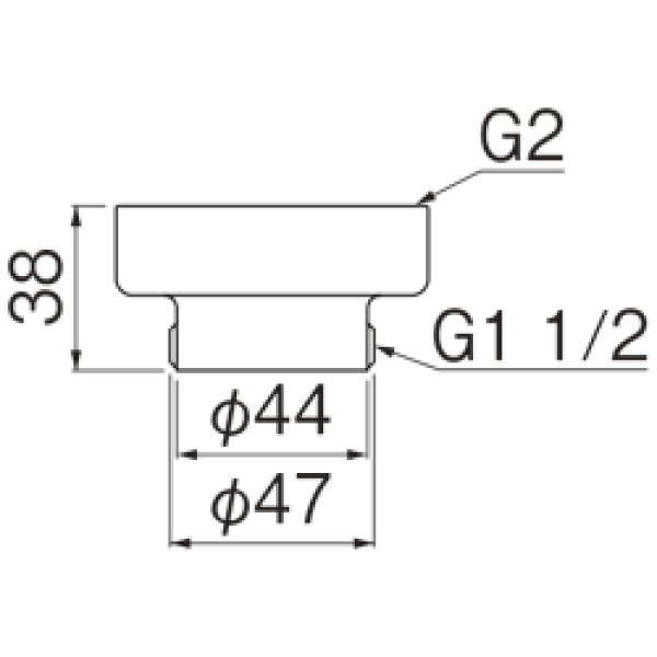 画像3: PH62A-830【SANEI株式会社】排水ホースアダプター (3)