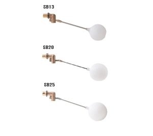 画像1: SB-T 単式ボールタップ【アイエス工業】耐熱仕様　最高使用温度100度 (1)