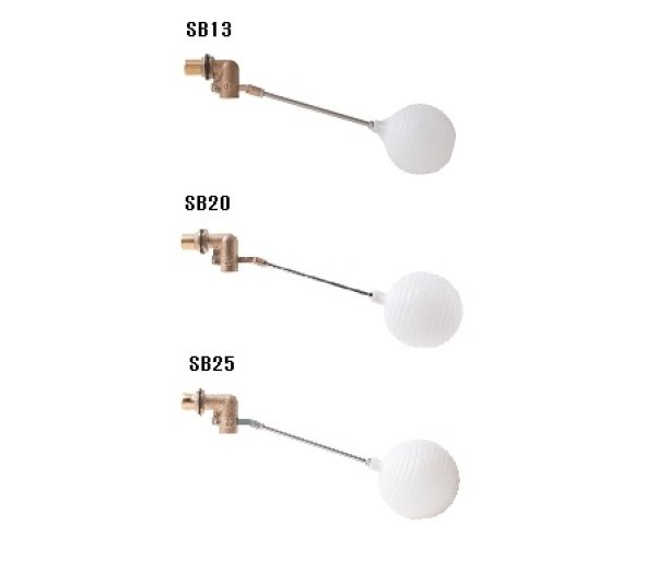 画像1: SB-T　アイエス工業 耐熱ボールタップ  | 最高使用温度100度 単式 給水用 呼び13〜 (1)