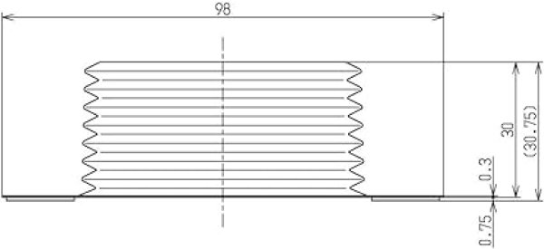 画像3: HH11028S【TOTO】　整流スポンジ　補修ユニット　HH11028Rの代替品 (3)
