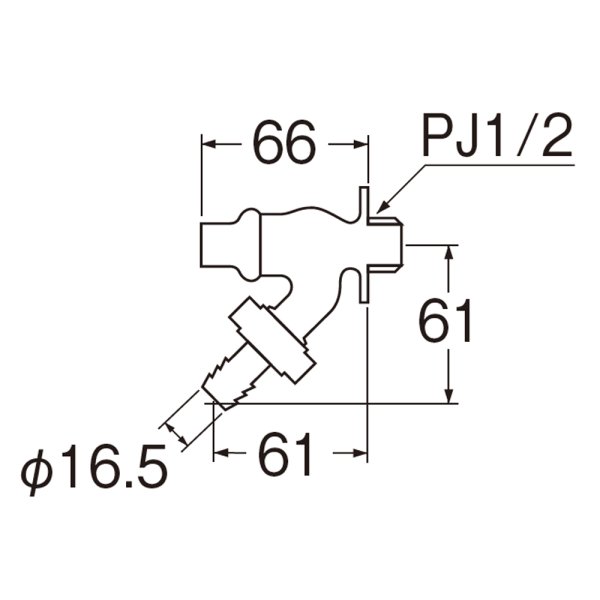 画像2: Y86V-13  【SANEI株式会社】共用散水栓  (2)