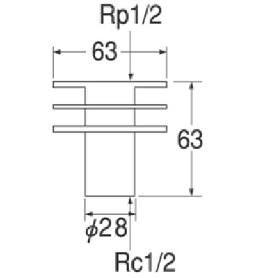 画像2: T220-13   ユニット取り出し金具【SANEI株式会社】 (2)