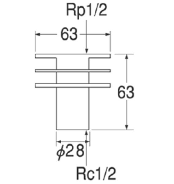 画像2: T220-13【SANEI株式会社】ユニット取り出し金具 (2)