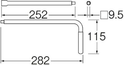 画像6: R3510S 立水栓締付工具セット【SANEI株式会社】 (6)