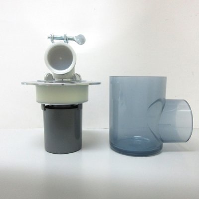 画像2: MB44KLZY MBカセット式横型洗濯機排水トラップ(VP・VU兼用)ビス付  【ミヤコ株式会社】 (2)