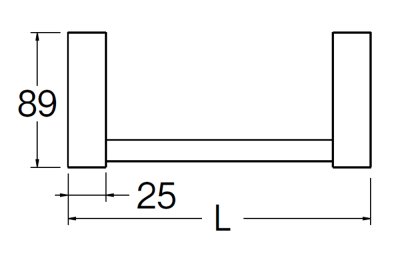 画像2: W57153-長さ【SANEI株式会社】タオル掛  (2)