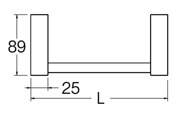 画像2: W57153-長さ【SANEI株式会社】タオル掛  (2)