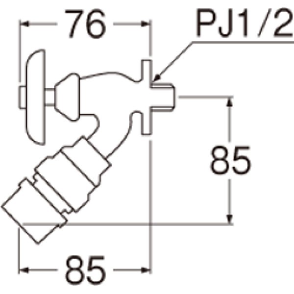 画像3: PY807-13【SANEI株式会社】 ジョインター散水栓 (3)