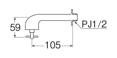 画像2: Y40J-13  【SANEI株式会社】 衛生水栓 (2)