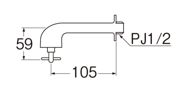 画像2: Y40J-13  【SANEI株式会社】 衛生水栓 (2)