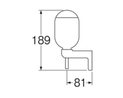画像2: W101  押上石ケン水容器【SANEI株式会社】 (2)